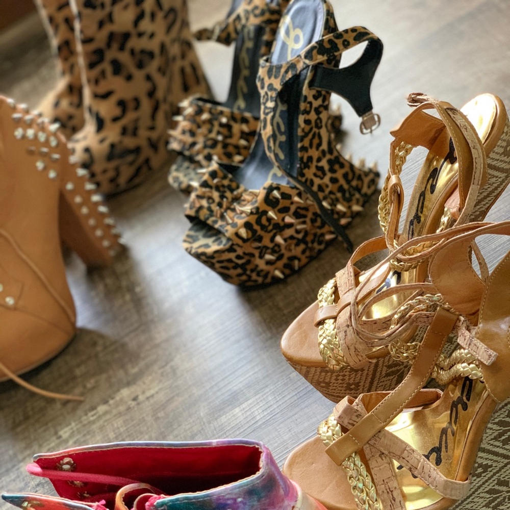 Charlottes Rousse High Heels Shoes (All Size 6)!🤗